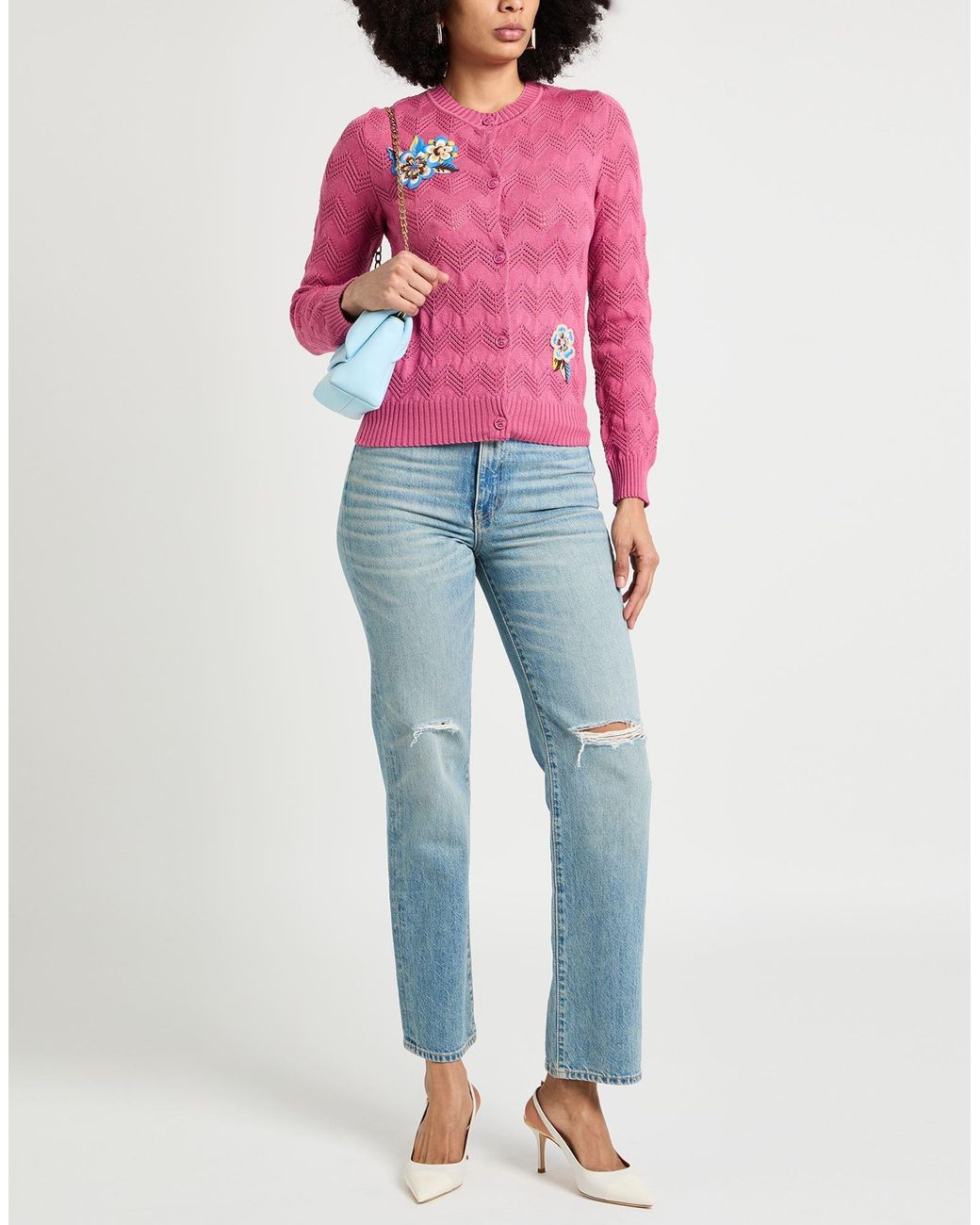 Boutique Moschino Pink Cardigans
