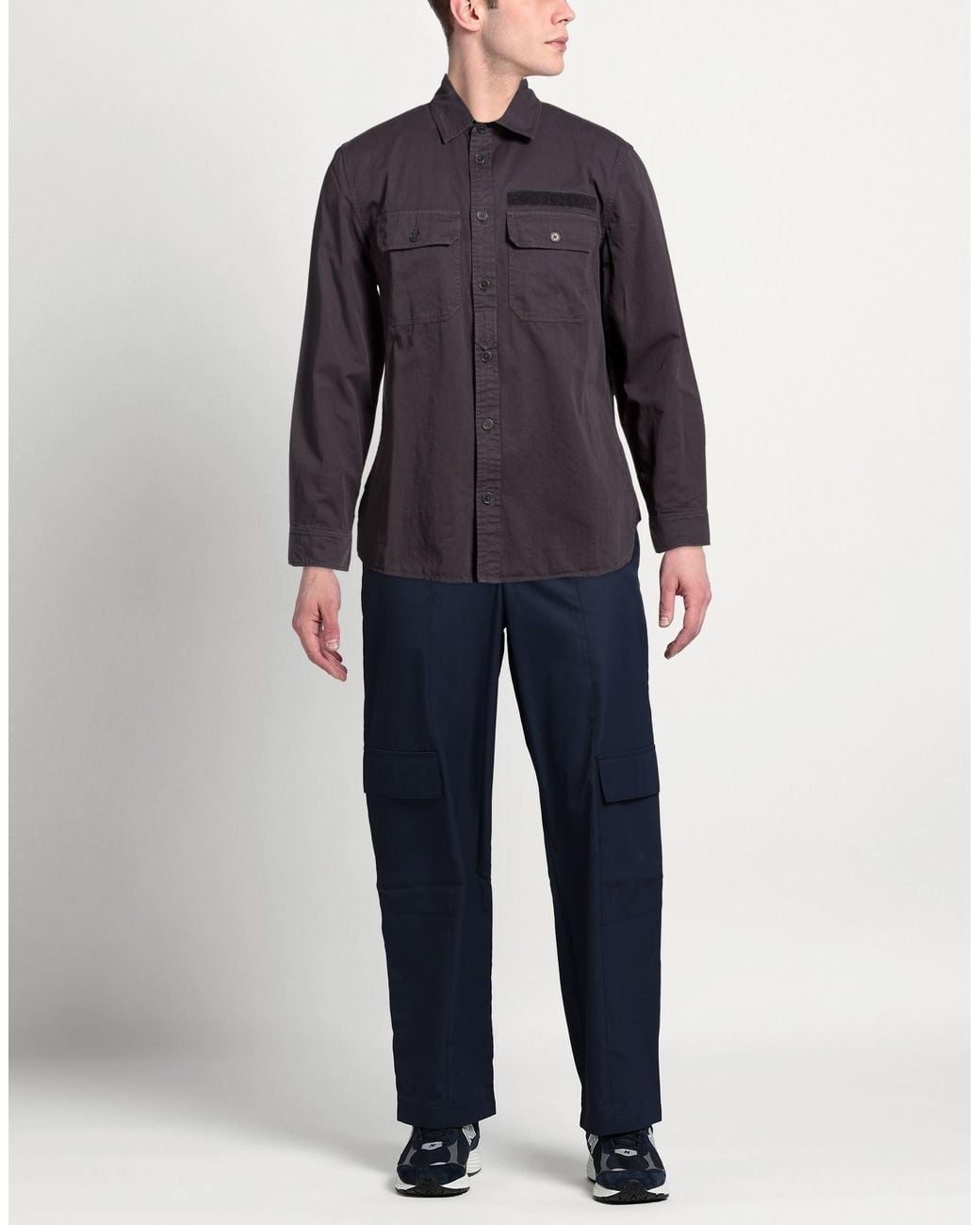 Zadig & Voltaire Blue Shirt Cotton, Polyester for men