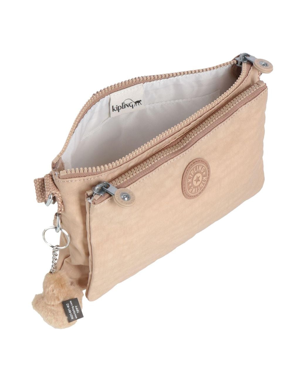 Kipling Natural Cross-Body Bag Polyamide, Polyester