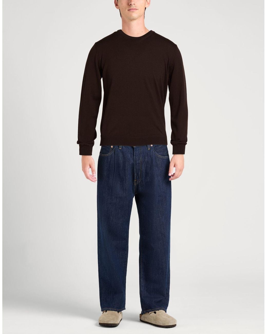 SEVENTY VENEZIA Brown Jumper for men