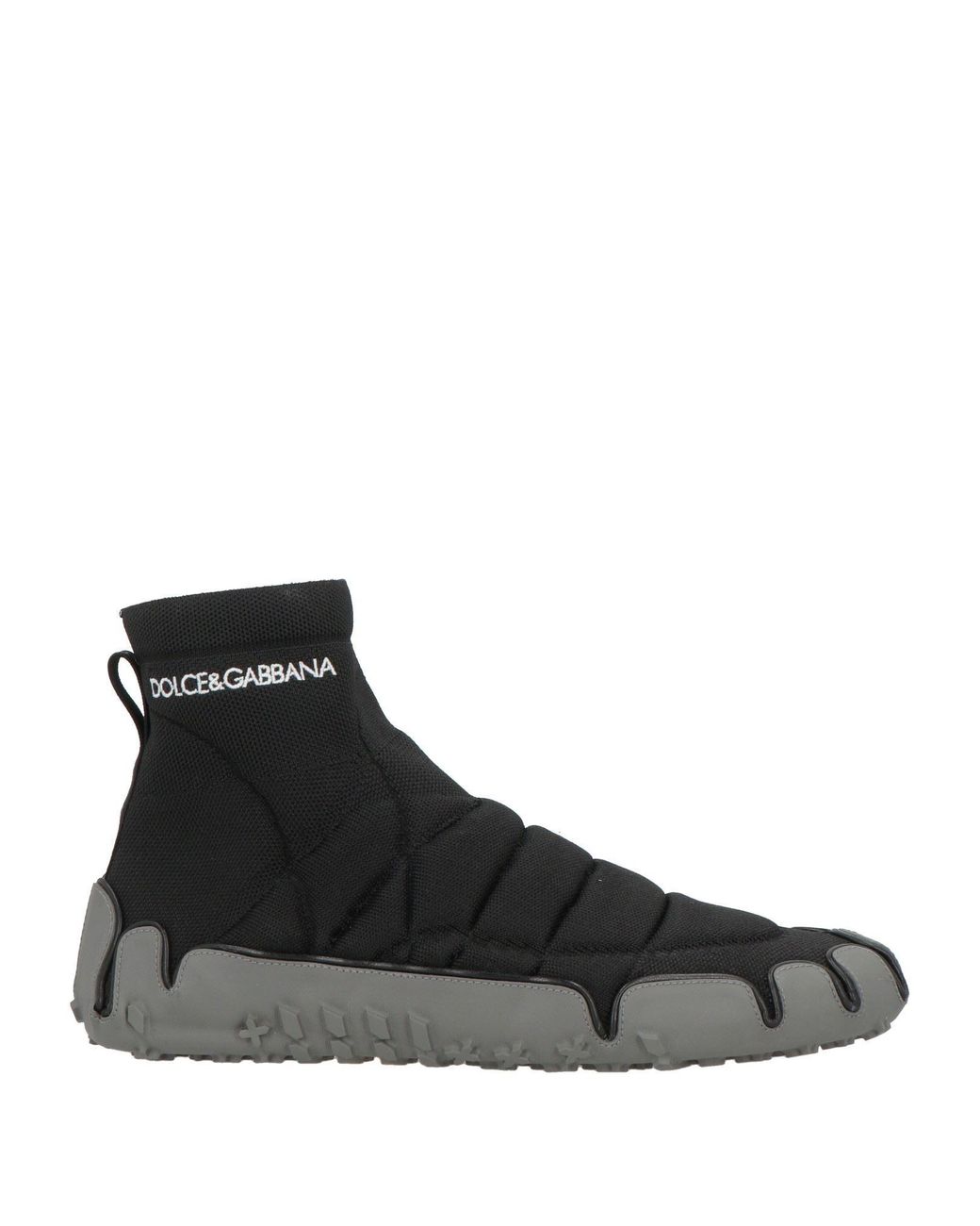 Dolce & Gabbana Black Snk Sneakers Polyester, Elastane, Polyamide, Nylon for men