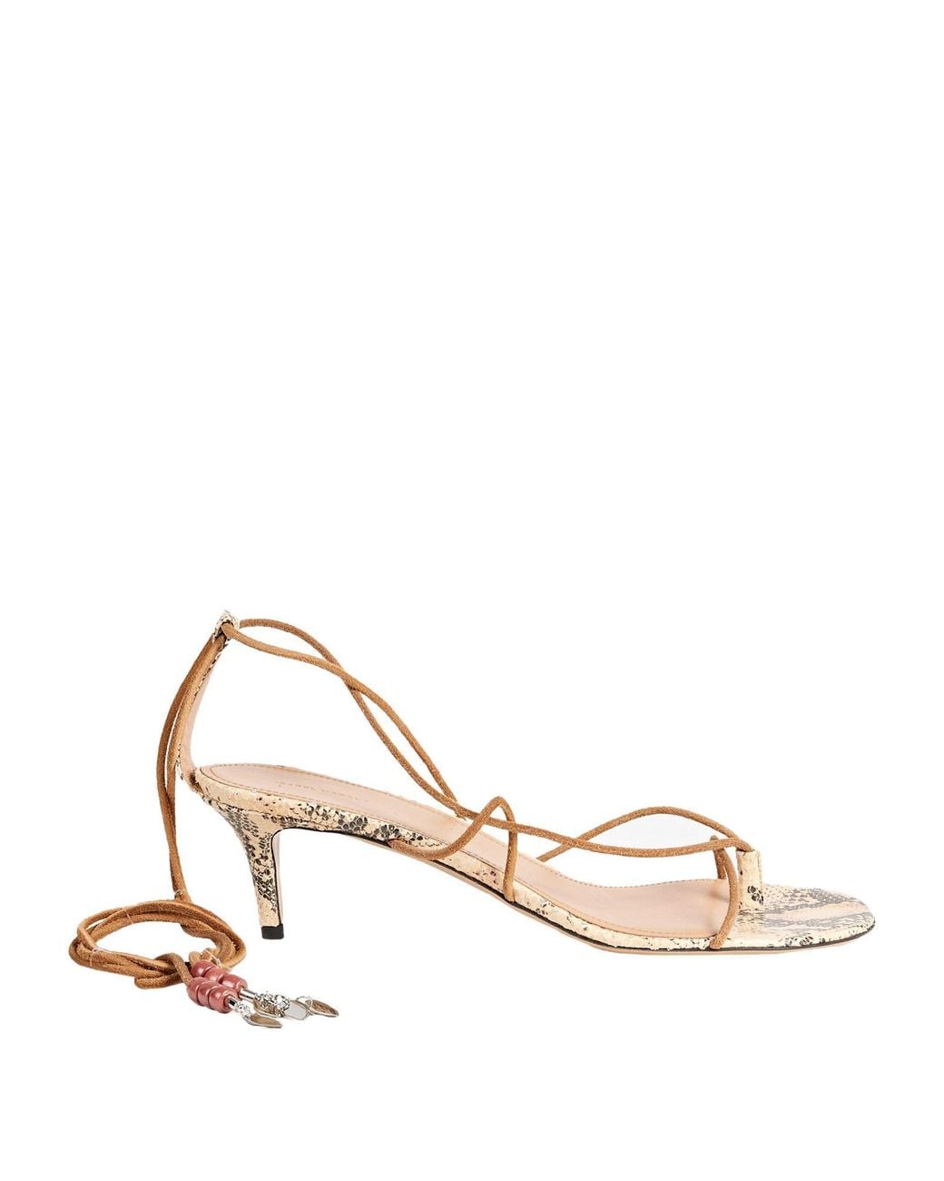 Isabel Marant Natural Thong Sandal Calfskin