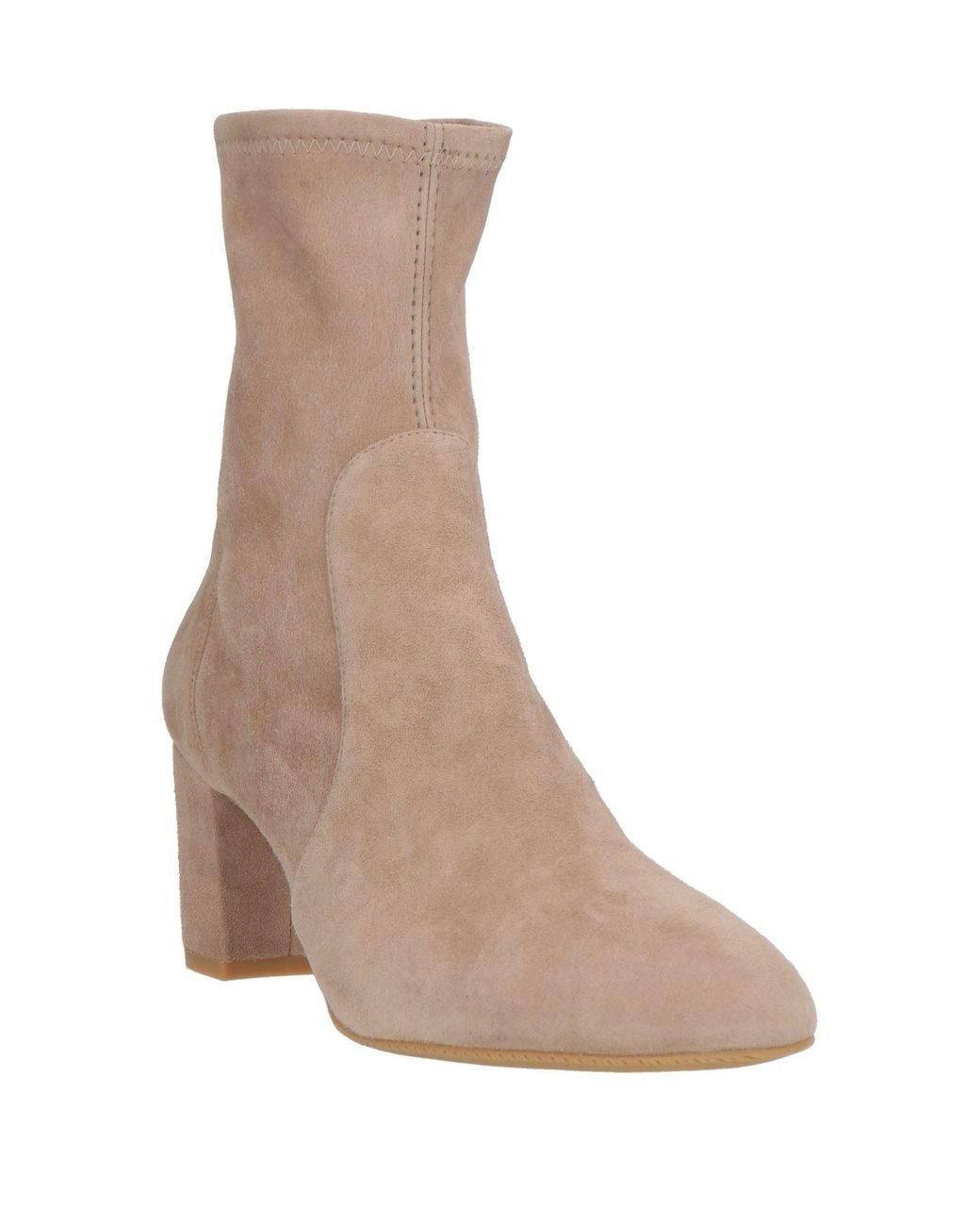 Bottines Stuart Weitzman en coloris Natural