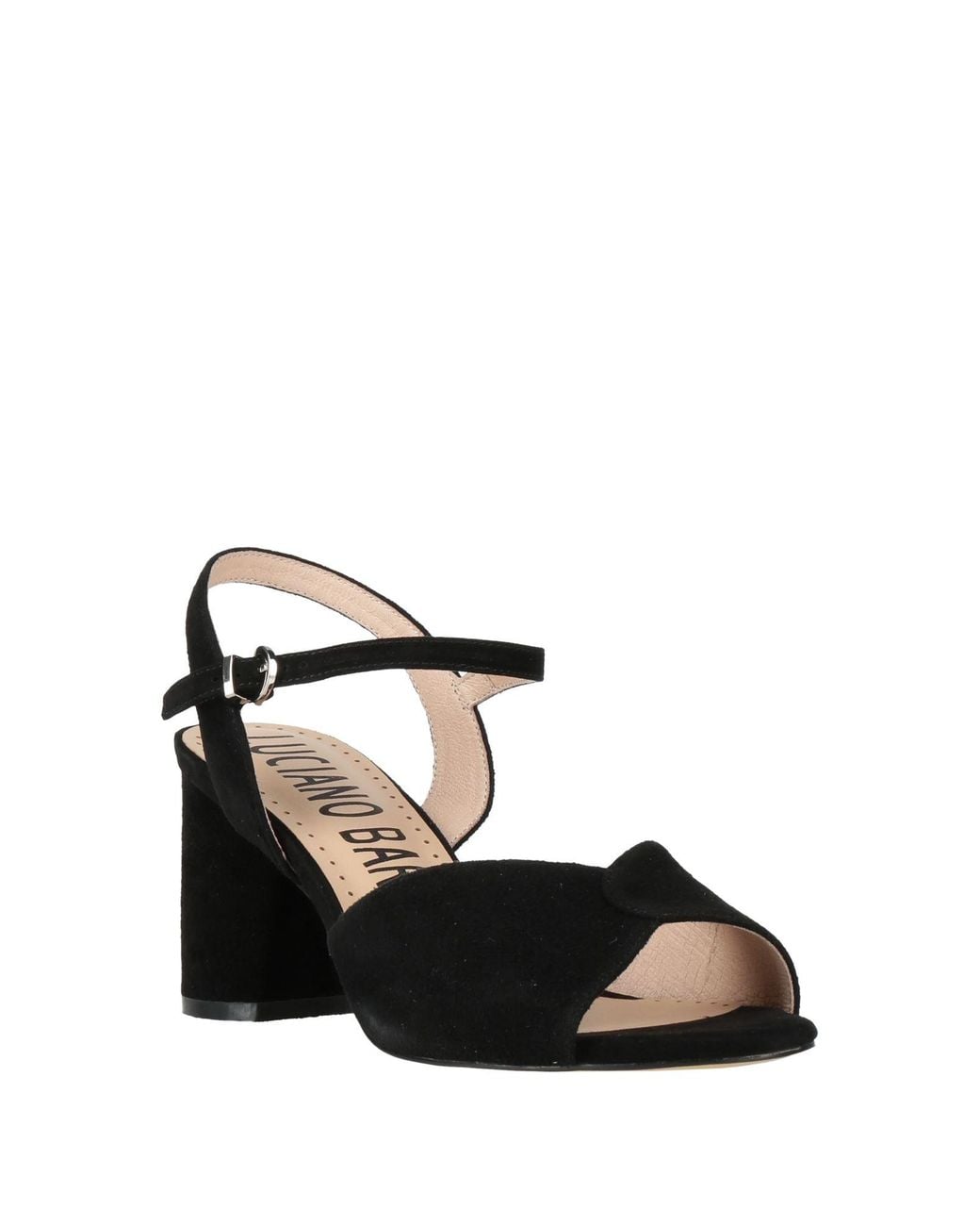 Luciano Barachini Black Sandals Leather