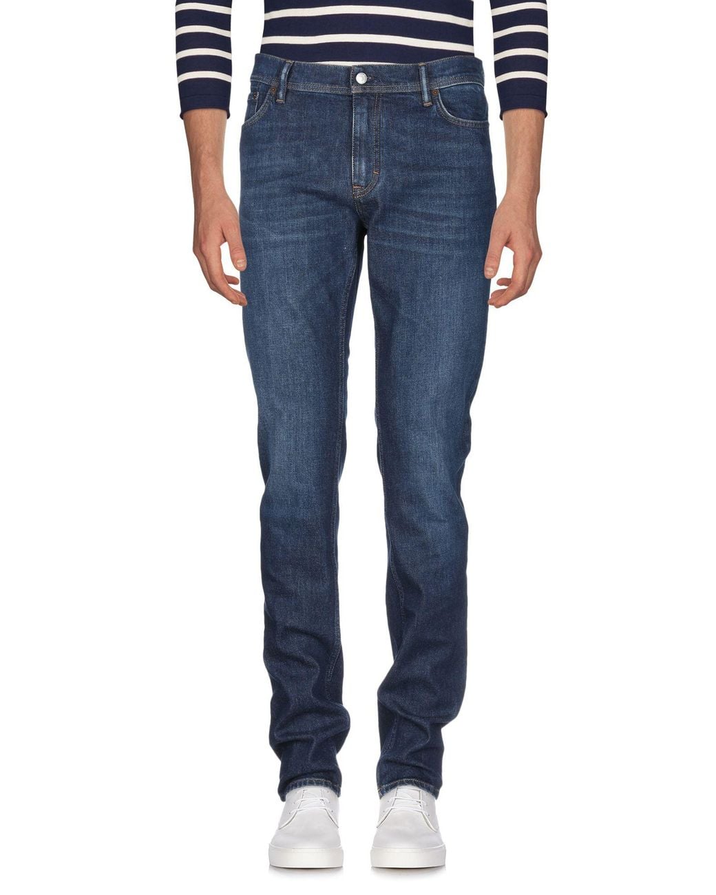 Acne Blue Jeans Cotton, Elastane for men