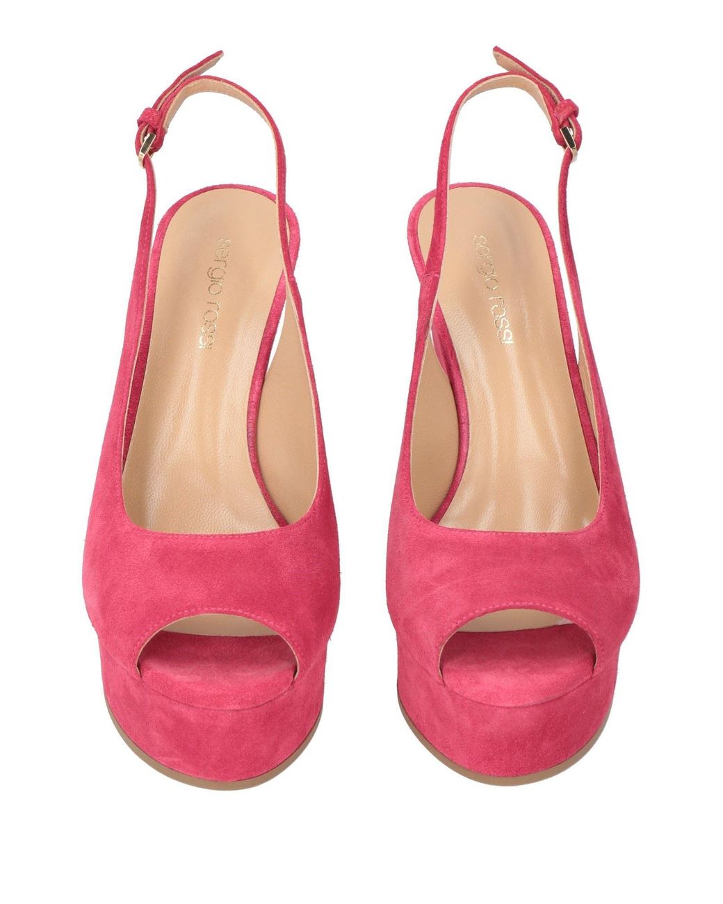 Sergio Rossi Pink Sandals Leather