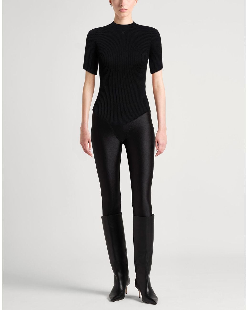 Pullover Courreges en coloris Black