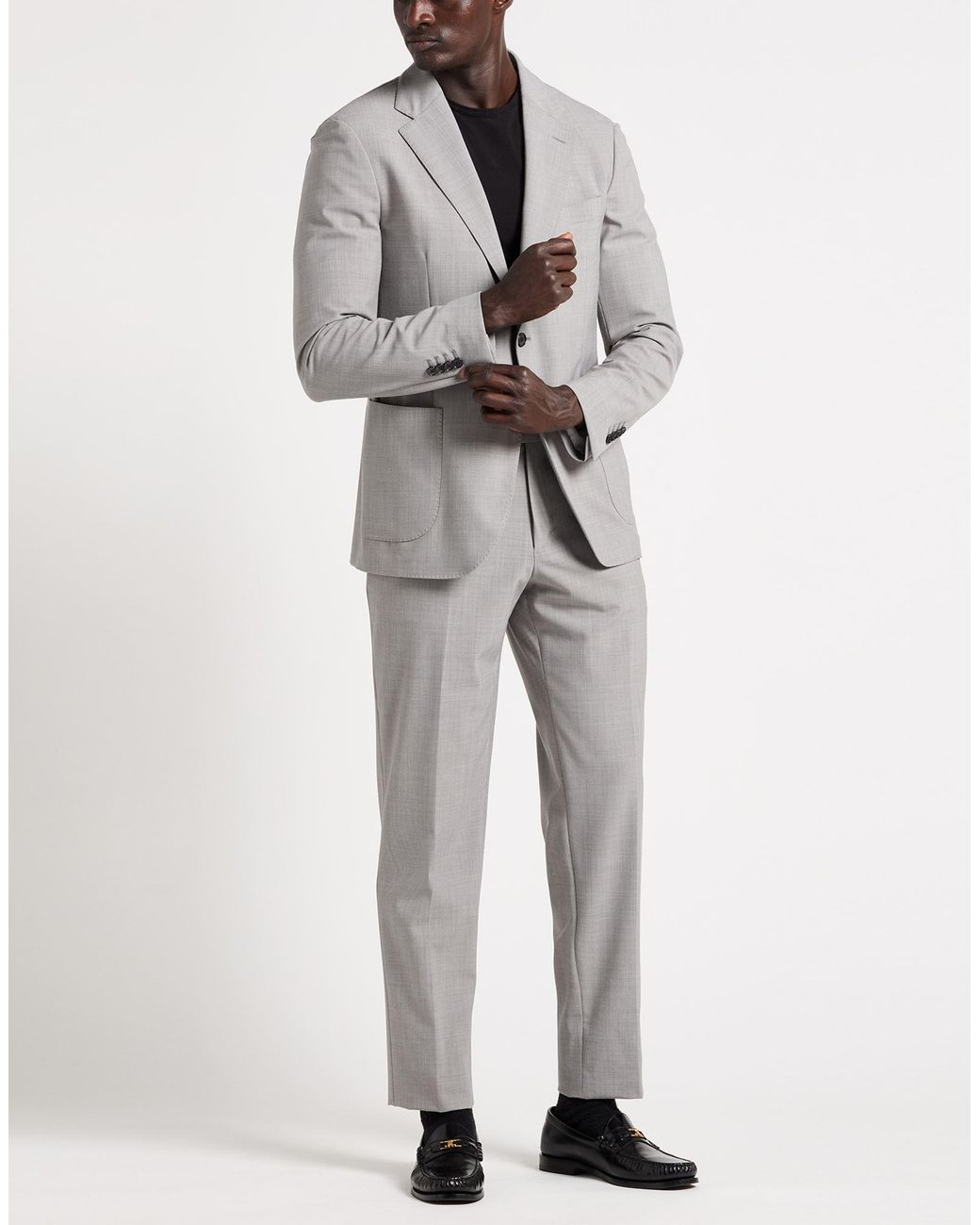 Traje Lardini de hombre de color Gray