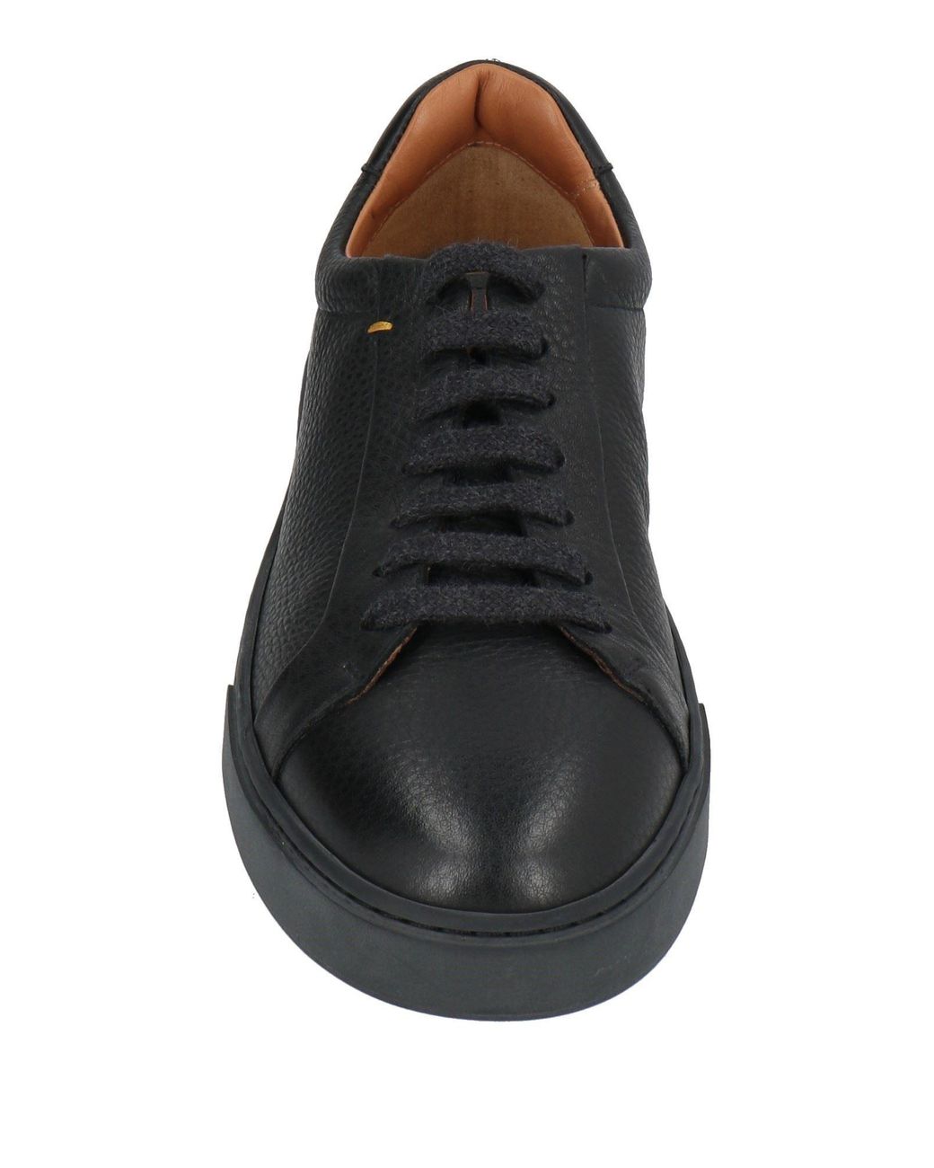 Doucal's Black Spencer Sneakers Leather for men