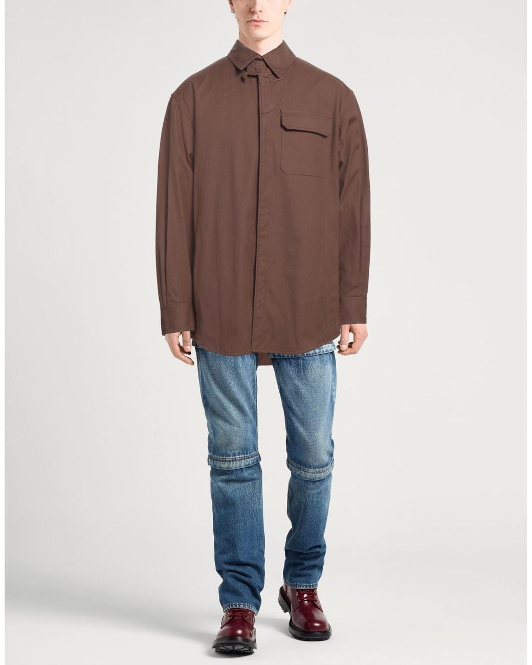Valentino Garavani Brown Shirt for men