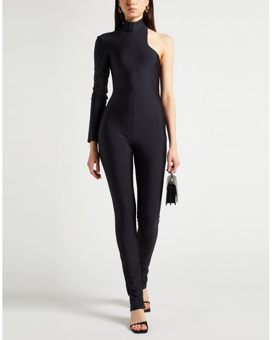 Patrizia Pepe Black Jumpsuit Polyamide, Elastane