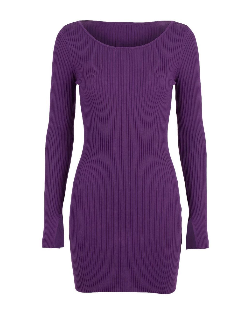 Solace London Purple Mini Dress