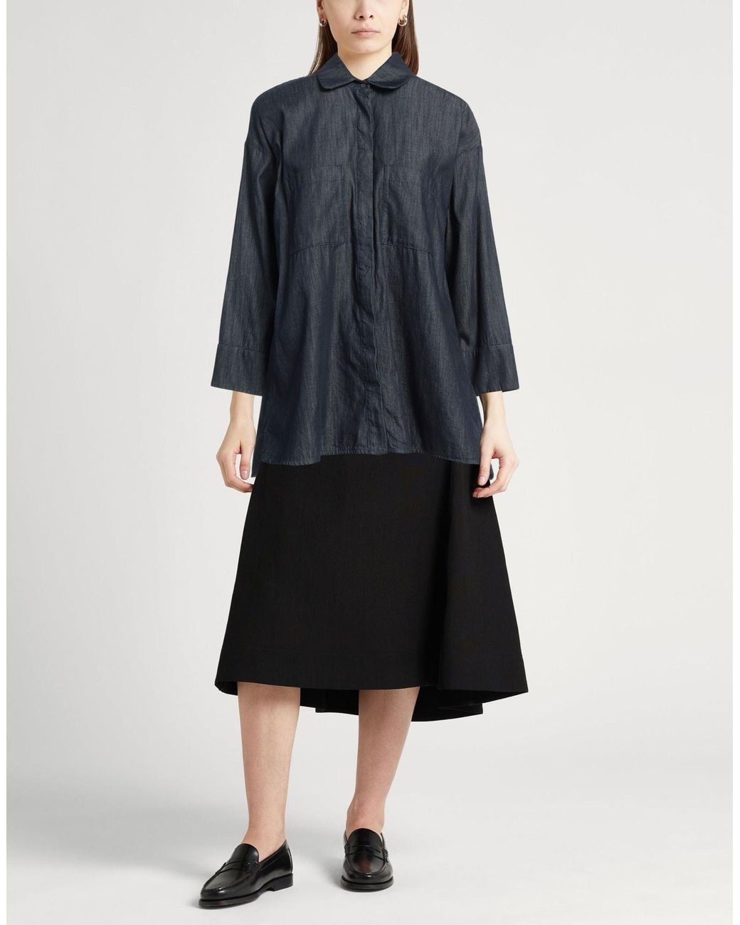 Max Mara Blue Hemd