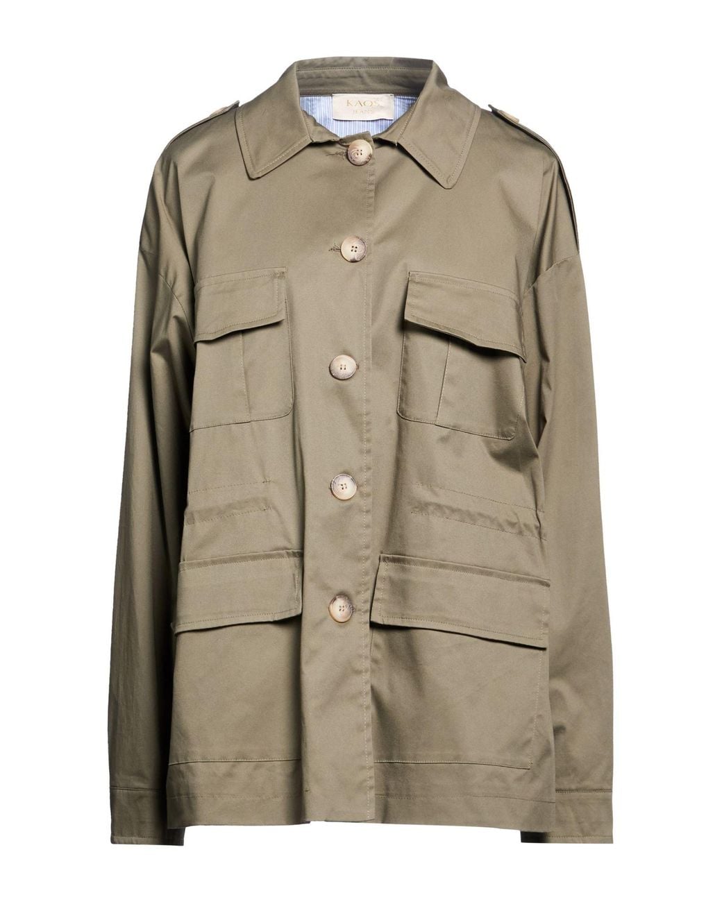 Kaos Natural Military Jacket Cotton, Elastane