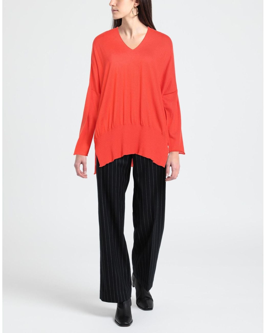 Le Tricot Perugia Red Sweater