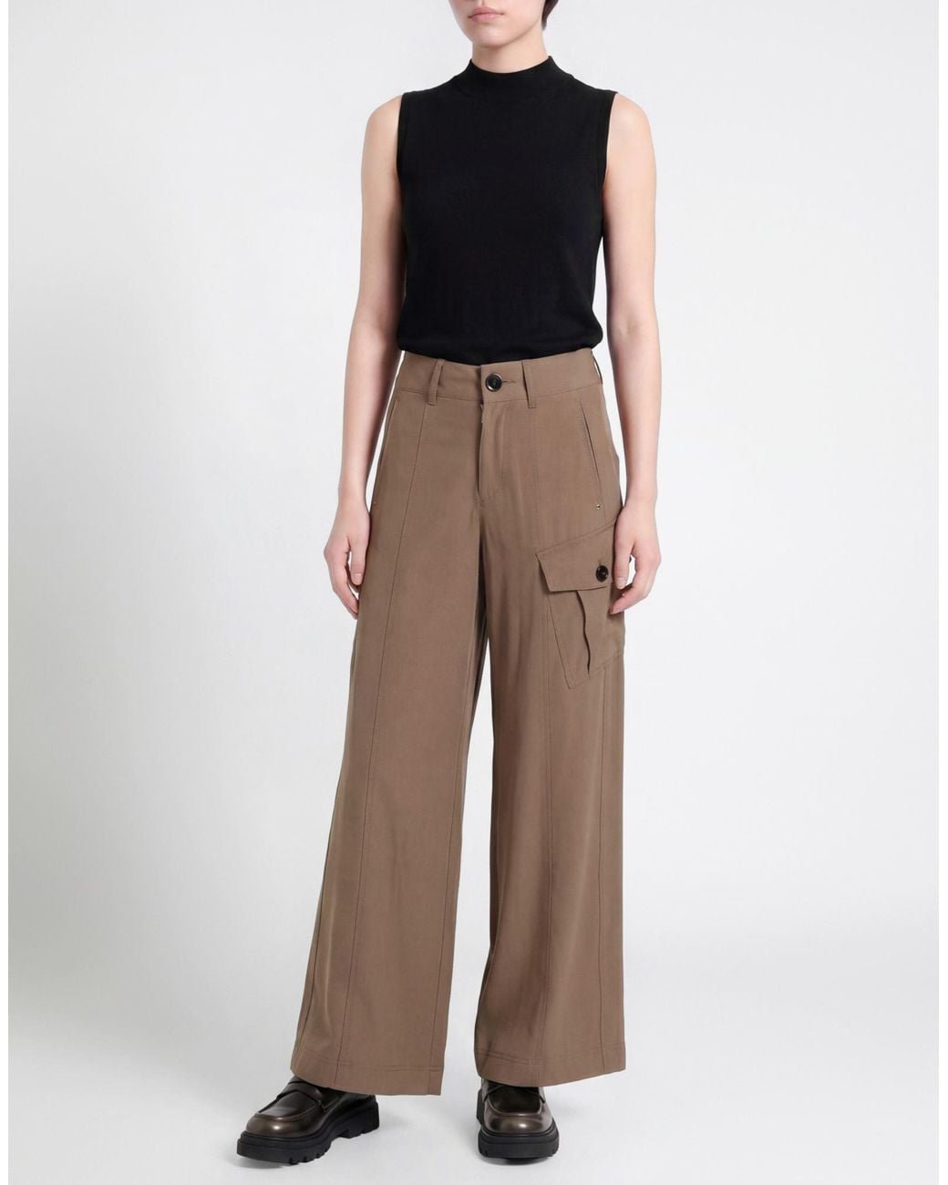 High Brown Trouser