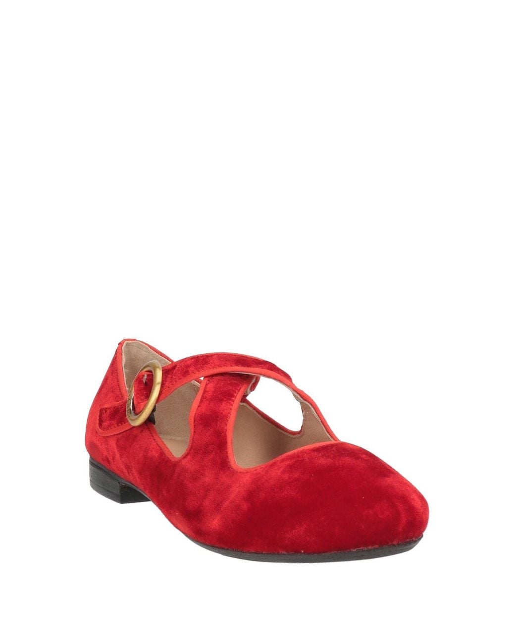Maliparmi Red Ballet Flats