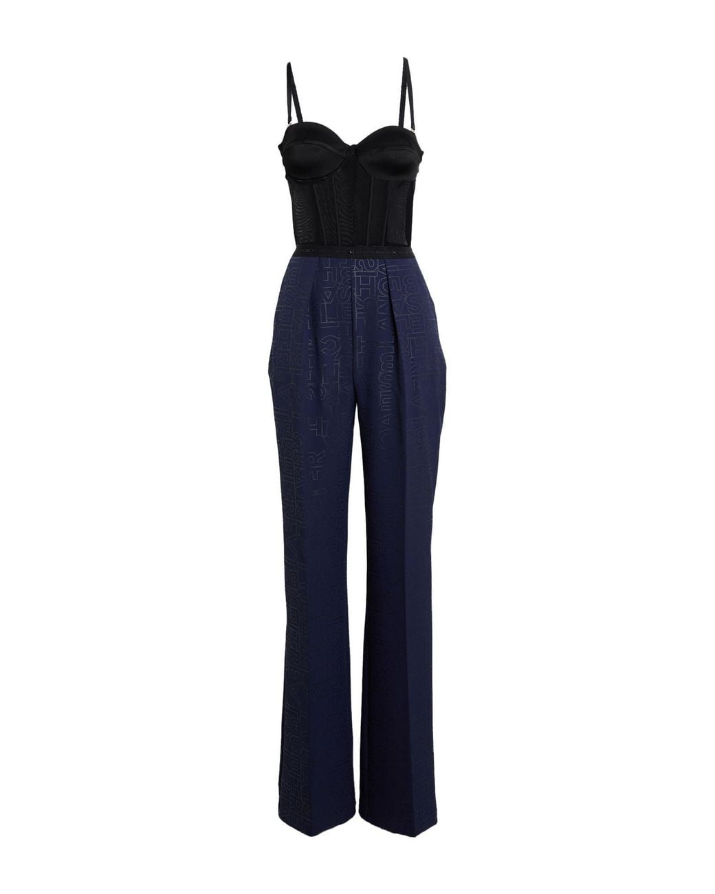 Elisabetta Franchi Blue Jumpsuit