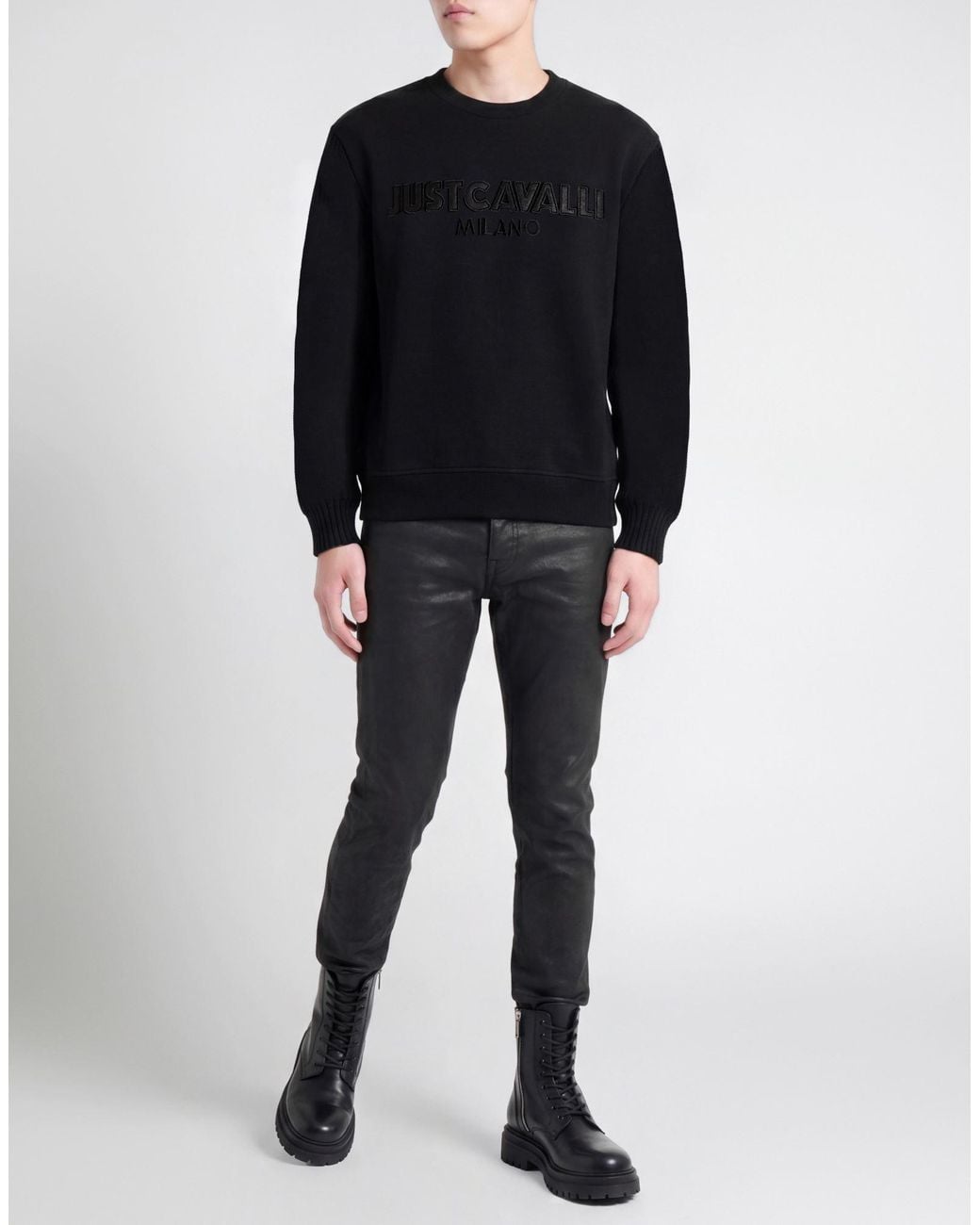 Sudadera Just Cavalli de hombre de color Black
