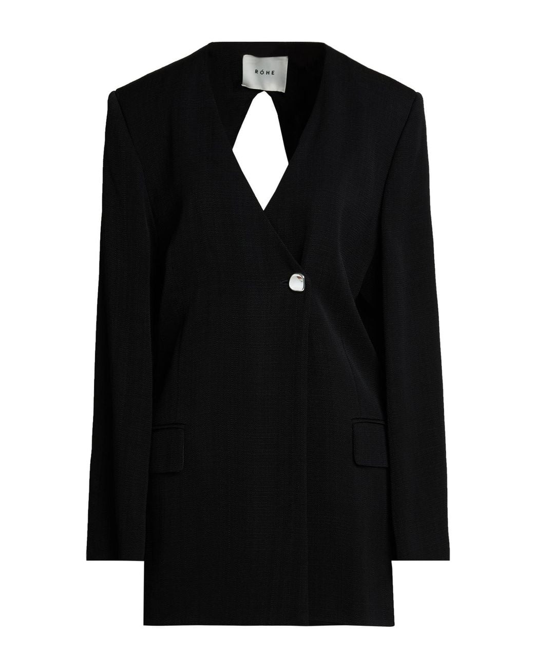 Rohe Black Blazer Viscose