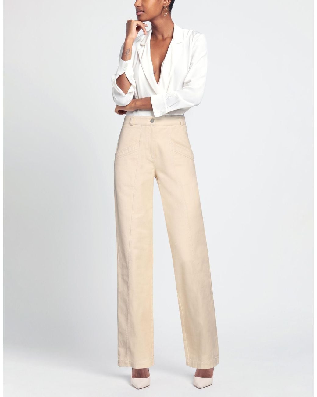 Suoli Natural Pants Cotton