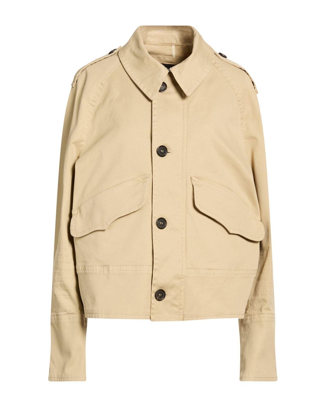 DSquared² Natural Jacket Cotton, Elastane