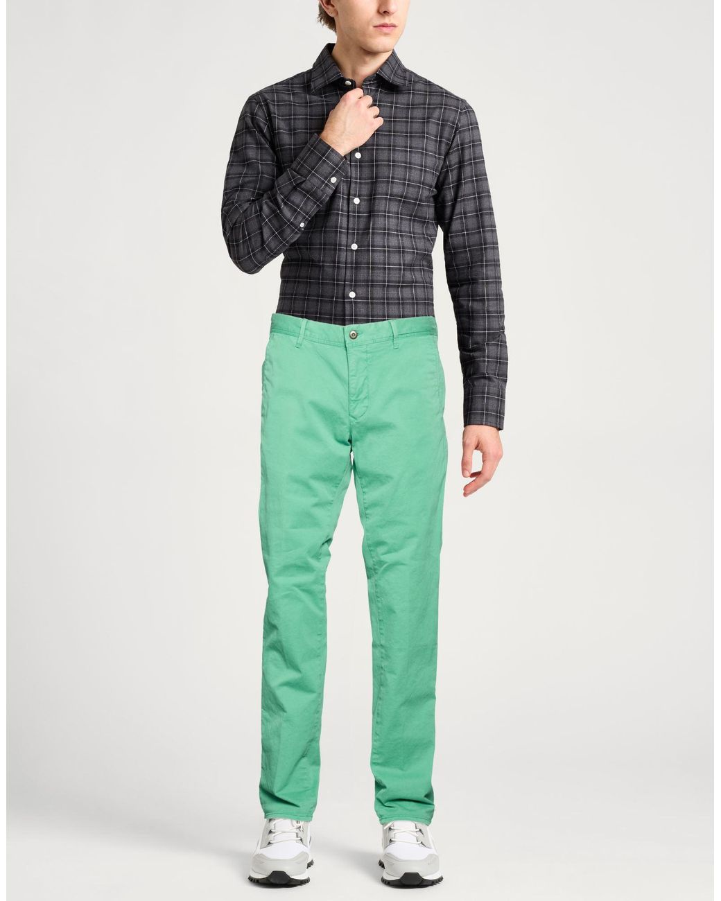 Incotex Green Trouser for men