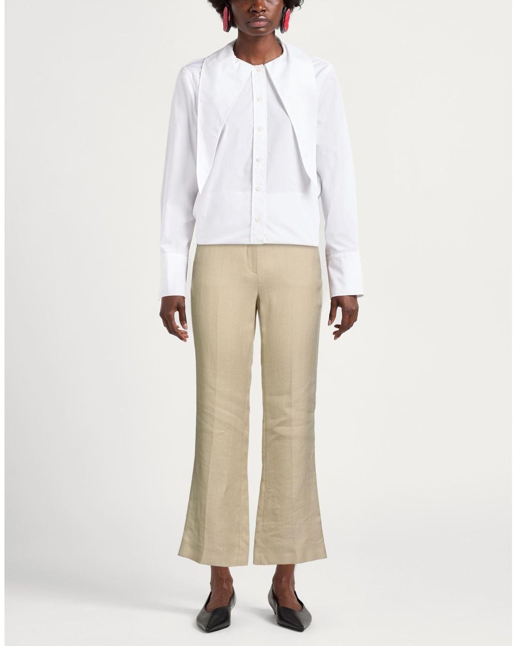 Weekend by Maxmara Natural Pants Cotton, Linen