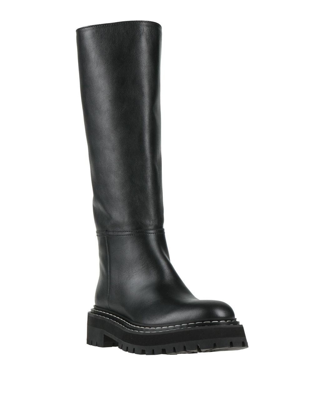 Proenza Schouler Black Boot Calfskin