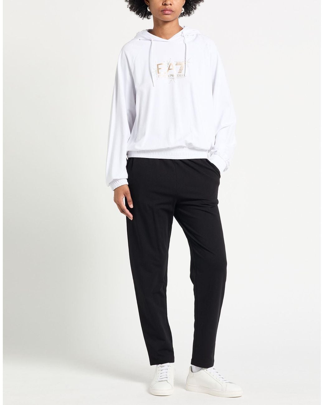 EA7 White Tracksuit Cotton, Modal, Elastane