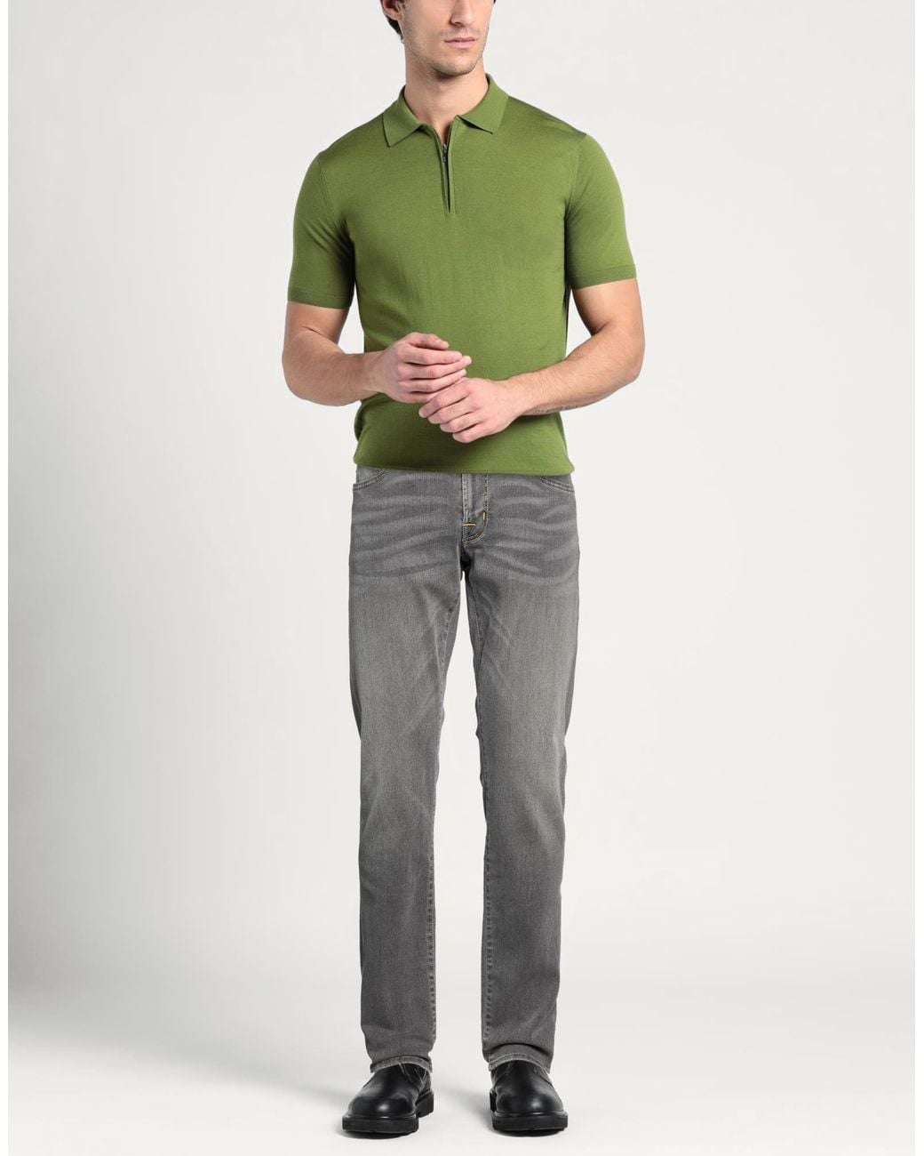 Tramarossa Gray Jeans for men