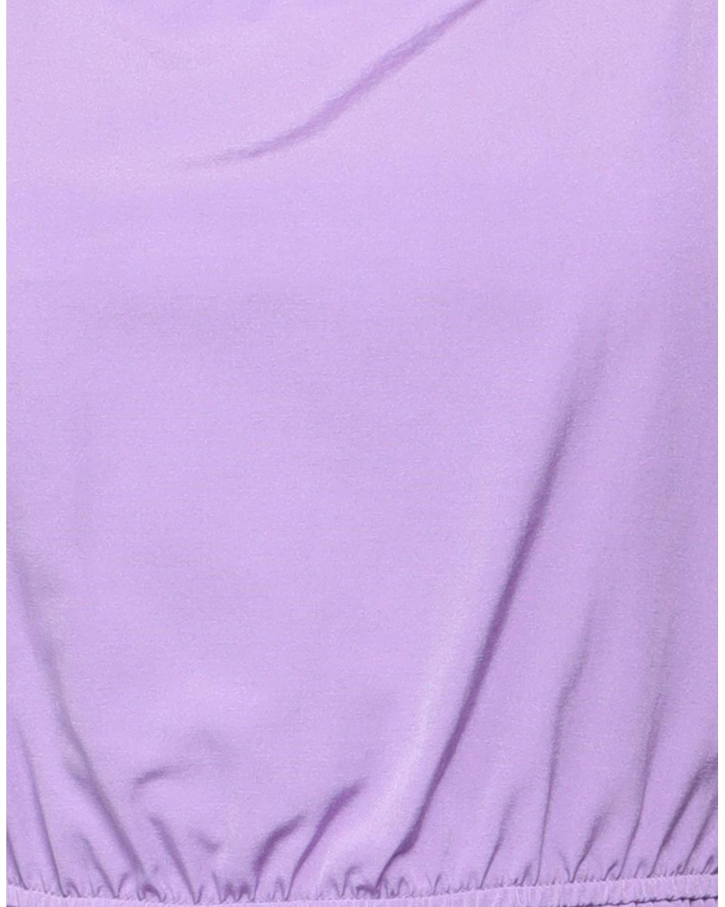 Manila Grace Purple Top Polyester, Cotton