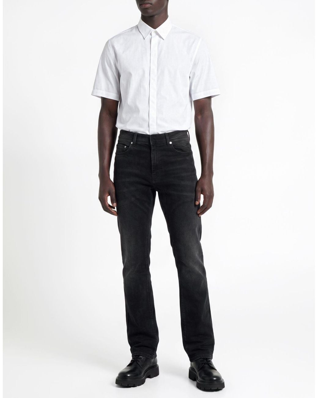 Neil Barrett Blue Jeans Cotton, Polyester for men