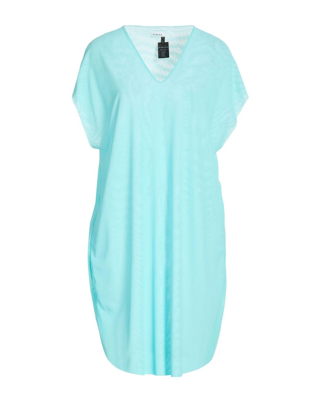 Fisico Blue Mini Dress Polyamide, Elastane
