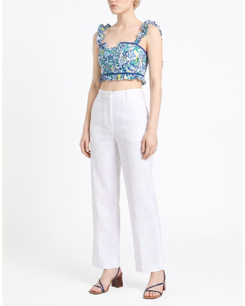 Poupette Blue Top Viscose