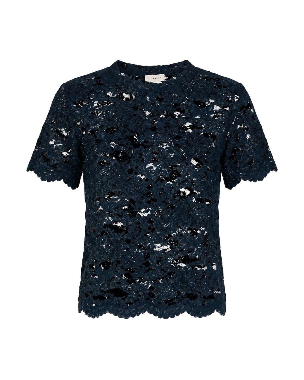 P.A.R.O.S.H. Blue Midnight Top Cotton, Polyamide