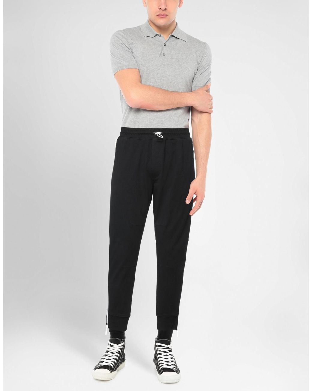 DSquared² Black Trouser for men