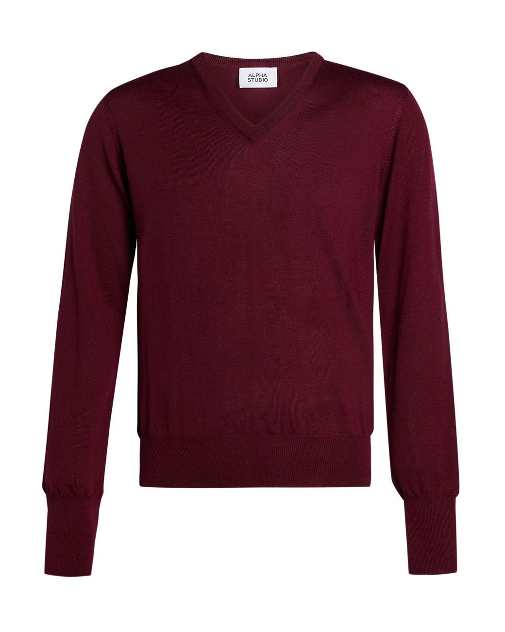 Alpha Studio Red Sweaters for men