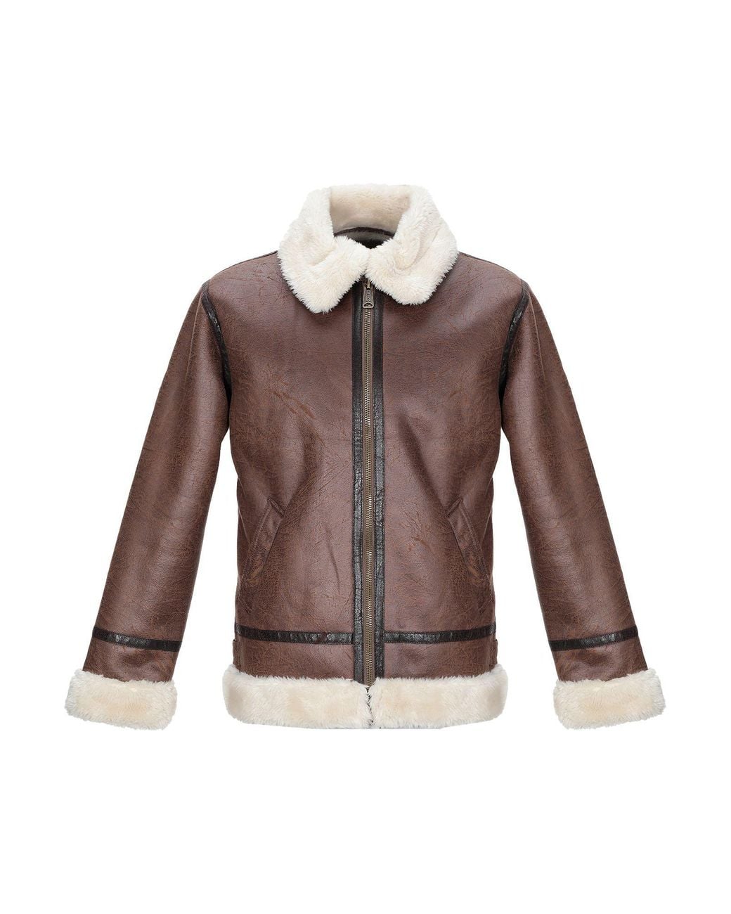 Alpha Industries Brown Jacket Polyester for men