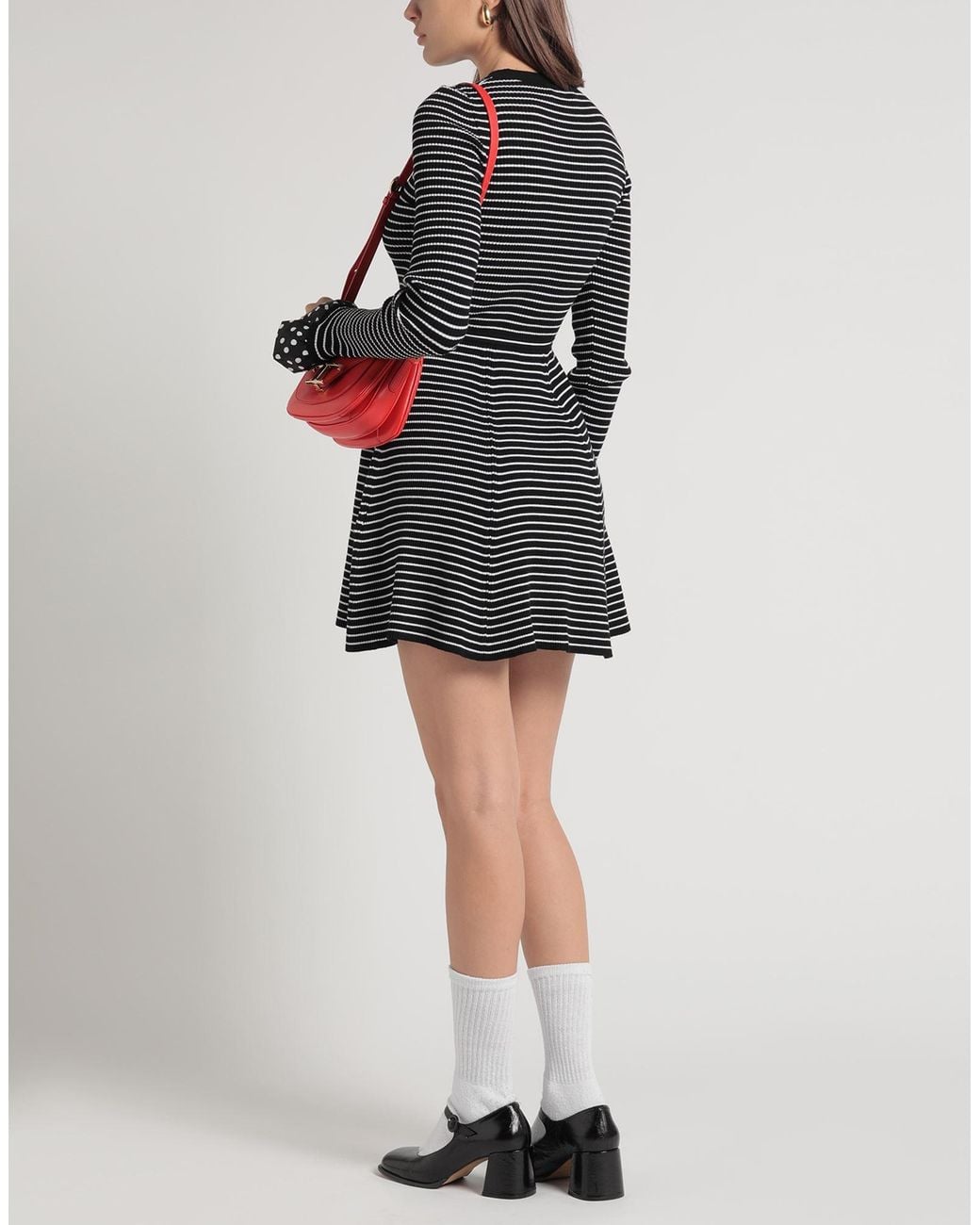 MSGM Black Mini Dress