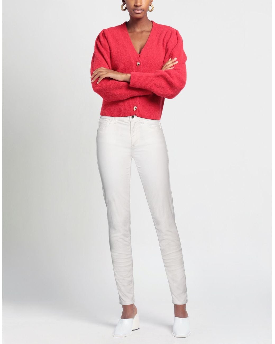 Liu Jo White Trouser