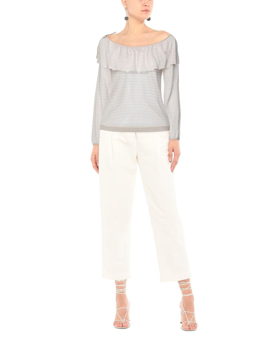 Jucca White Pullover
