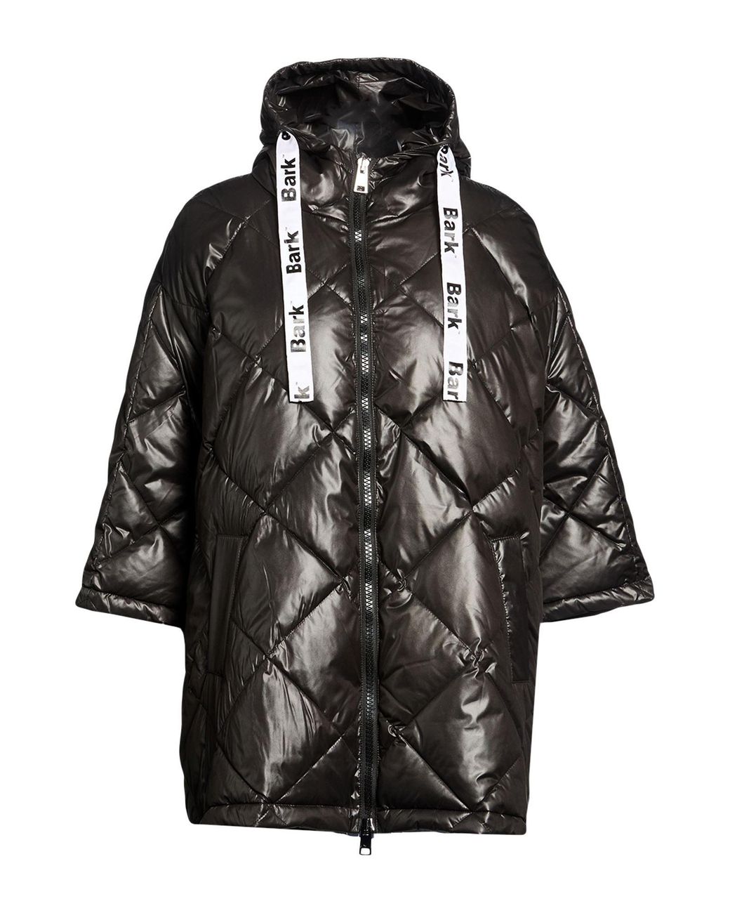 Bark Black Puffer Polyester