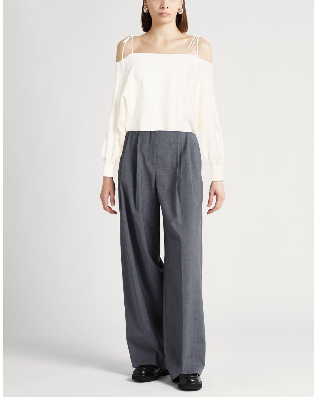 Pullover Roberto Collina de color White