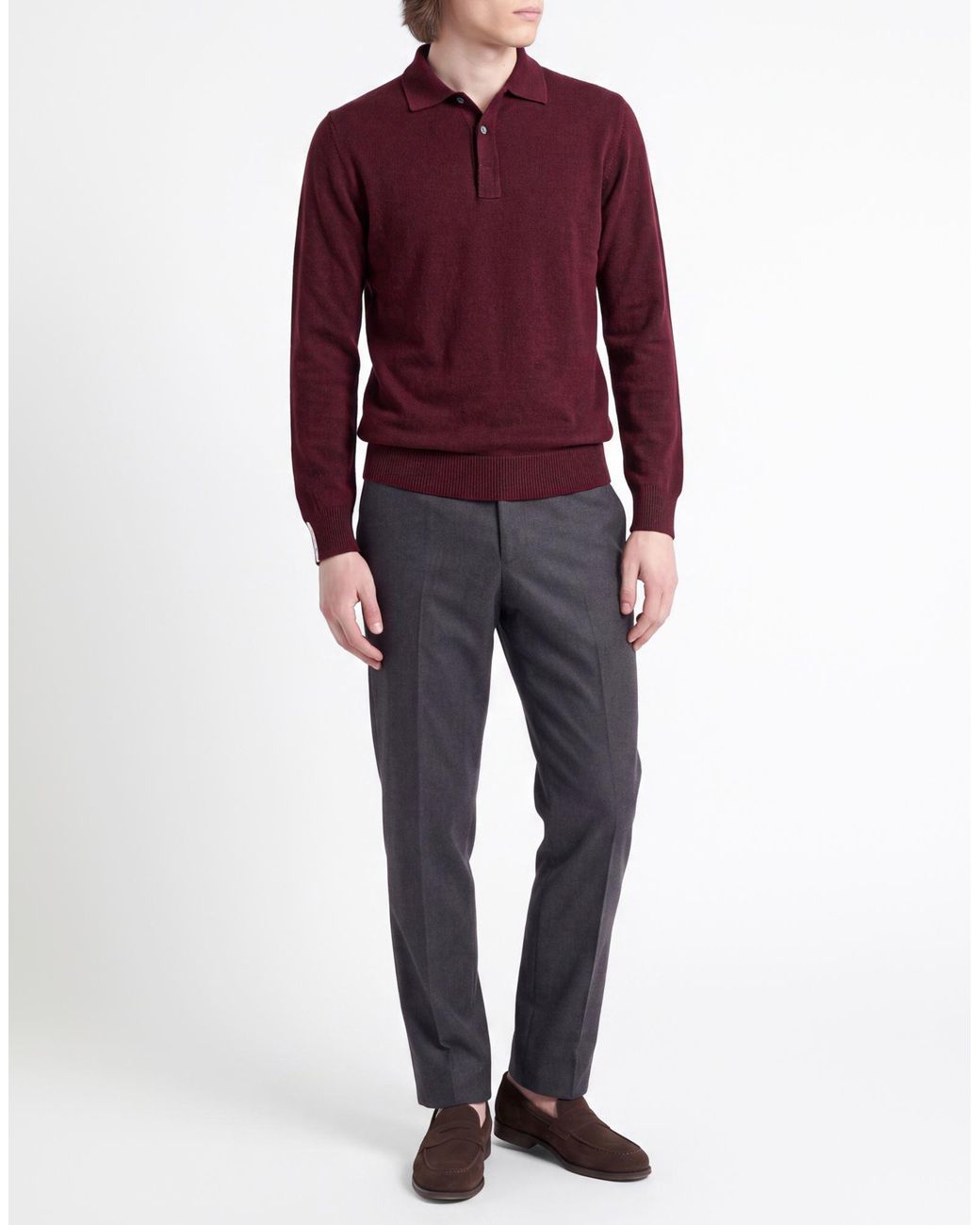 Alpha Studio Red Sweaters for men