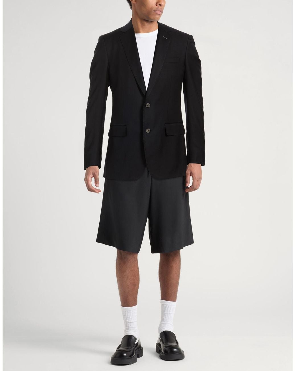 Dunhill Black Midnight Blazer Wool for men