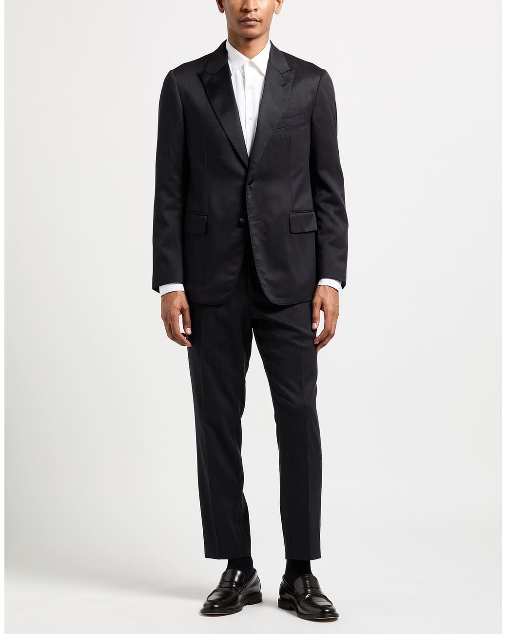 Caruso Blue Suit Silk for men
