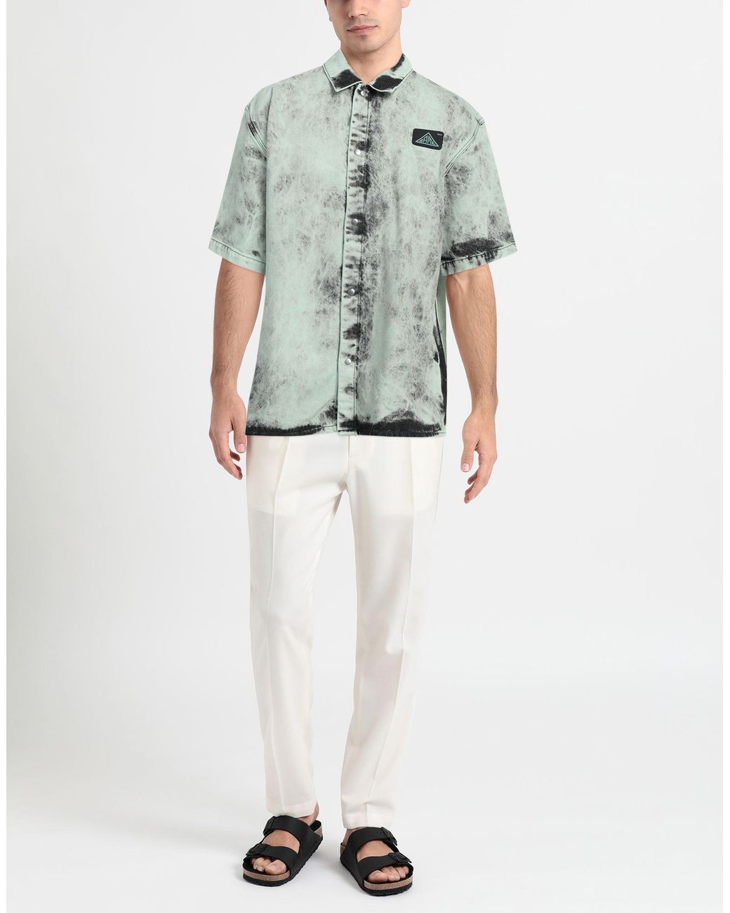 OAMC Gray Denim Shirt for men