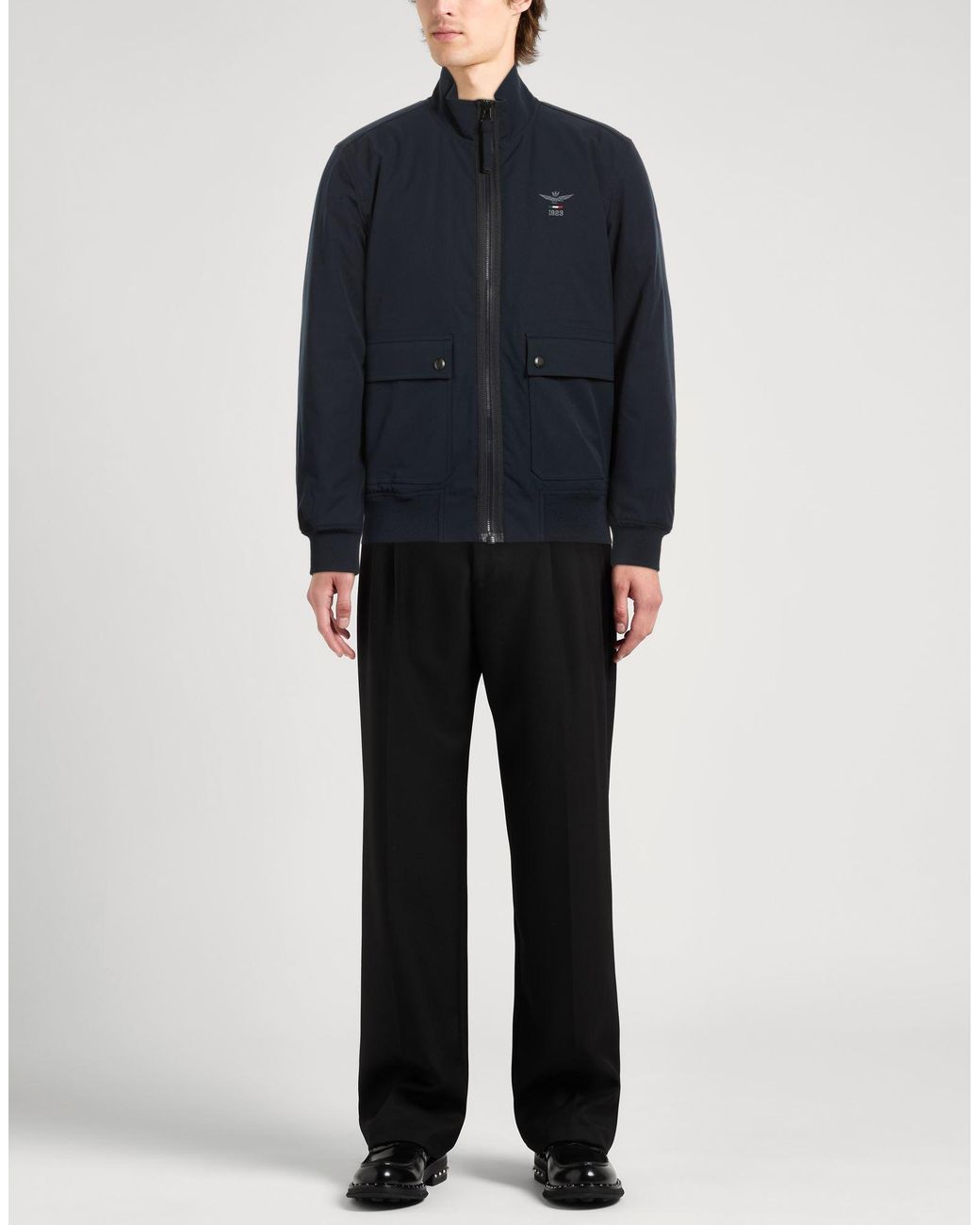 Aeronautica Militare Blue Jacket for men