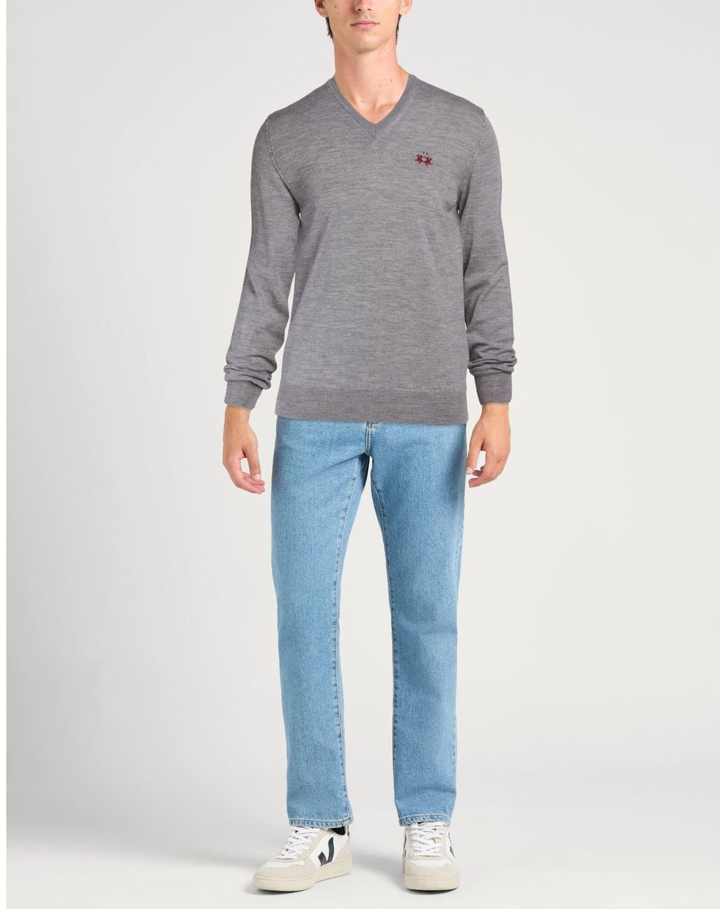 Pullover La Martina de hombre de color Gray